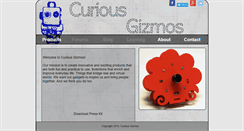 Desktop Screenshot of curiousgizmos.com